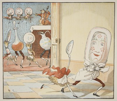 E il piatto scappò con il cucchiaio da Randolph Caldecott